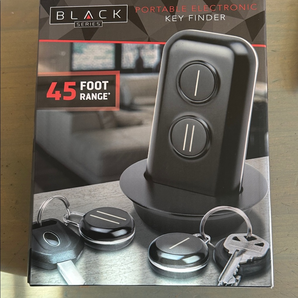 Key Finder Black Series Portable Electronic
